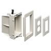 Show product details for DVFR1W Arlington Industries 1-Gang Recessed Indoor InBox for New & Retrofit Construction