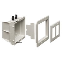 DVFR2W Arlington Industries 2-Gang Recessed Indoor InBox for New & Retrofit Construction