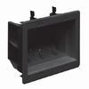 Show product details for DVFR3BL Arlington Industries Three Gang Inset Outlet