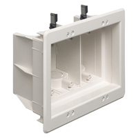 DVFR3W Arlington Industries 3-Gang Recessed Indoor InBox for New & Retrofit Construction