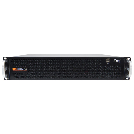 [DISCONTINUED] DW-BJP2U70T Digital Watchdog 2U Rack NVR 600Mbps Max Throughput - 70TB w/ 1 x 4 Channel License - Windows 10