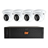 Show product details for DW-DX1VSTK24 Digital Watchdog Blackjack DX NVR Kit 80Mbps Max Throughput - 2TB with 4 x 4MP 2.8mm Outdoor IR Turret IP Security Cameras - Preloaded DW Spectrum 4 Camera License