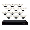 Show product details for DW-VA16BUN1 Digital Watchdog 16 Channel HD-TVI/AHD/Analog DVR Up to 160FPS Total @ 5MP - 2TB w/ 12 x 2MP Outdoor IR Dome IP Security Cameras