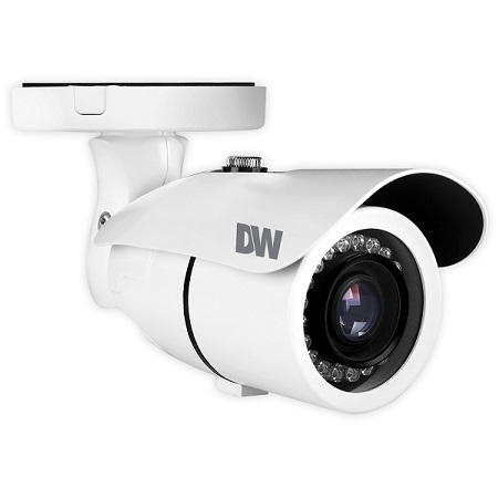 DWC-B6853WTIRW Digital Watchdog 2.8mm 15FPS @ 8MP Outdoor IR Day/Night WDR Bullet HD-TVI/HD-CVI/AHD/Analog Security Camera 12VDC
