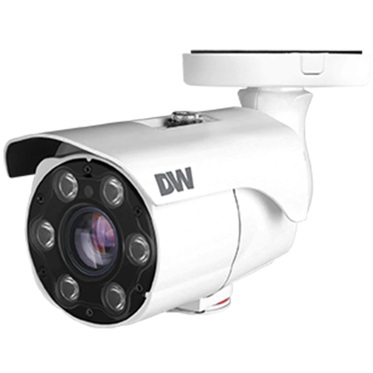 DWC-MB45WiATX Digital Watchdog 2.7-13.5mm Varifocal 30FPS @ 5MP Outdoor IR Day/Night WDR Bullet IP Security Camera 12VDC/PoE