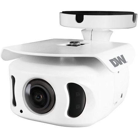 DWC-MBW8Wi2TX Digital Watchdog 2.3mm 30FPS @ 8MP Outdoor IR Day/Night WDR Panoramic Bullet IP Security Camera 12VDC/PoE
