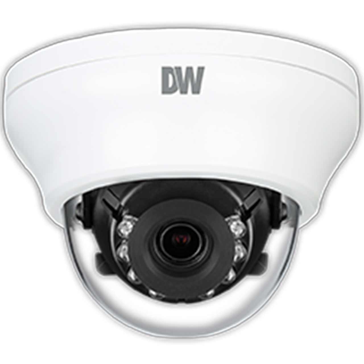 DWC-MD72Di28T Digital Watchdog 2.8mm 30FPS @ 1080p Indoor IR Day/Night WDR Dome IP Security Camera 12VDC/POE