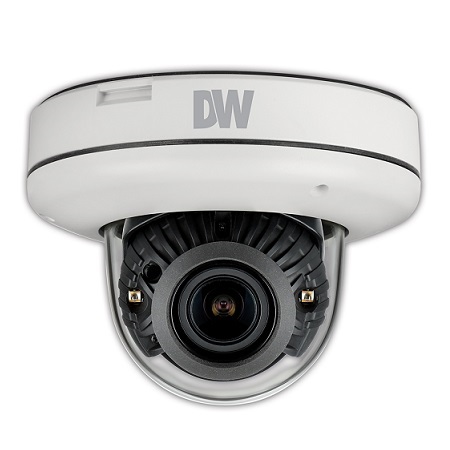DWC-MV85WiATW Digital Watchdog 2.7~13.5mm Varifocal 30FPS @ 5MP Outdoor IR Day/Night WDR Dome IP Security Camera 12VDC/POE