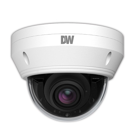 DWC-MV94WiAT Digital Watchdog 2.8~12mm Varifocal 30FPS @ 4MP Outdoor IR Day/Night WDR Dome IP Security Camera 12VDC/POE