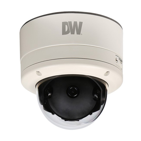 [DISCONTINUED] DWC-PV2M4T Digital Watchdog Multi-sensor 4.9mm 30FPS @ 1080p Outdoor Day/Night Panoramic Dome IP Security Camera 12VDC/PoE