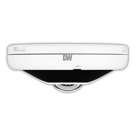 DWC-PVF5M1TIRWC1T Digital Watchdog 1.55mm 30FPS @ 5MP Indoor/Outdoor IR Day/Night Fisheye IP Security Camera 12VDC/POE