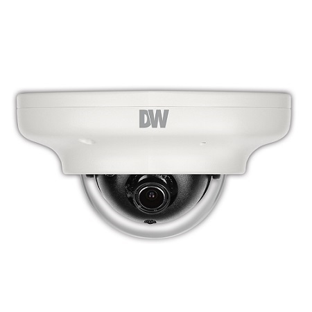 DWC-V7253 Digital Watchdog 3.6mm 30FPS @ 1080p Outdoor IR Day/Night WDR Mini-Dome HD-TVI/HD-CVI/AHD/Analog Security Camera 12VDC