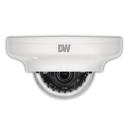 DWC-V7253WTIR Digital Watchdog 3.6mm 30FPS @ 1920x1080 Outdoor IR Day/Night WDR Mini-Dome HD-TVI/HD-CVI/AHD/Analog Security Camera 12VDC