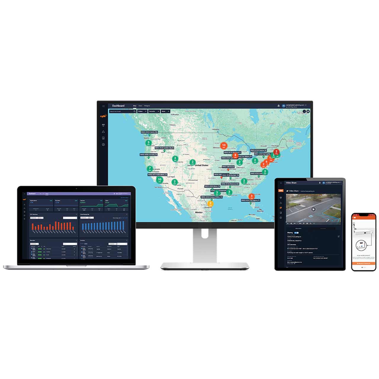 DWS-myDW36M16C Digital Watchdog Cloud and Managed Services myDW Subscription 16-Channel 36-Months