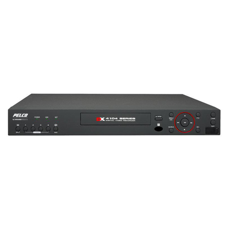 DX4104DVD Pelco 4 Channel DVR 30FPS @ 352 x 240 - 2TB