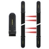 Show product details for E-9661-6B190Q Seco-Larm Long-Range Barrier Sensor Six Pairs of Beams Black Enclosure