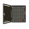 E1 LifeSafety Power 12" W x 14" H x 4.5" D Steel Electrical Enclosure - Black