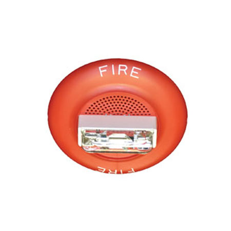 E60-24MCCH-FR Cooper Wheelock 2W SPKR STRB,RND,CEIL,H INT,24VDC,115/177CD,RD
