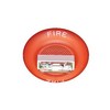 Show product details for E60-24MCCH-FR Cooper Wheelock 2W SPKR STRB,RND,CEIL,H INT,24VDC,115/177CD,RD