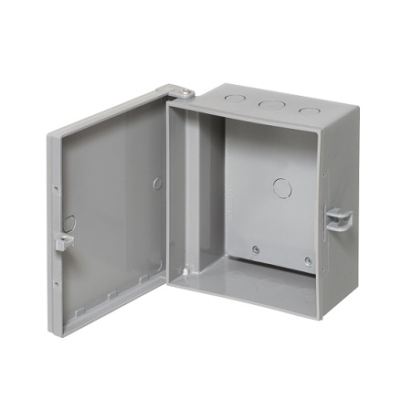 EB0708BP Arlington Industries Heavy-Duty Non-Metallic Enclosure Box with Back Plate