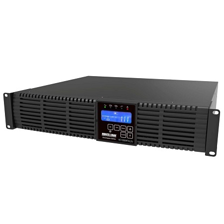 EC2000RTXL2UNC Minuteman Encompass RTXL Series 2000VA / 1800W Double Conversion Sine Wave True Online UPS - Rack/Tower w/SNMP Card