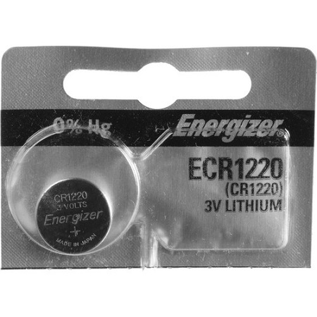 Energizer CR1220 Coin Cell 3V Lithium Battery - 1 Pack