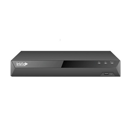 ED3A-16 InVid Tech 16 Channel HD-TVI/HD-CVI/AHD/Analog + 4 Channel IP DVR 112FPS @ 8MP - No HDD
