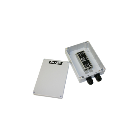 EE328W Nitek Outdoor IP Network and PoE Repeater - Up to 328 Feet