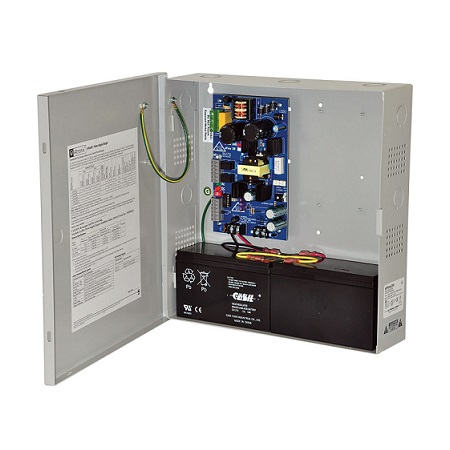 EFLOW3NL Altronix 1 Channel 2Amp 24VDC or 2Amp 12VDC Power Supply in UL Listed NEMA 1 Indoor 13