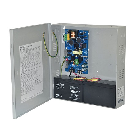 EFLOW4NL Altronix 1 Channel 4Amp 24VDC or 4Amp 12VDC Power Supply in UL Listed NEMA 1 Indoor 13