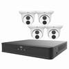 EK-S31P4T44T1-V3 Uniview Easy S3-P Series 4 Channel NVR 64Mbps Max Throughput – 1TB HDD with 4 Port PoE with 4 x EC-T4F28M-V3 4MP Turret IP Security Camera