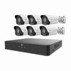 EK-S31P8B46T2-V3 Uniview Easy S3-P Series 8 Channel NVR 64Mbps Max Throughput - 2 TB with Built-in 8 Port PoE with 6 x EC-B4F28M-V3 4MP Bullet IP Security Camera