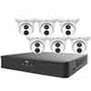 Show product details for EK-S31P8T46T2-V2 Uniview Easy S3-P Series 8 Channel NVR 64Mbps Max Throughput - 2 HDD with Built-in 8 Port PoE with 6 x EC-T4F28M 4MP Turret IP Security Camera