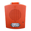 EL4XMTST-FR Cooper Wheelock Eluxa NEMA 4X Multitone Strobe with Surface Box - FIRE - Red with Clear Lens