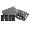 Show product details for EL64-4CB Linear eMerge Elite-64 4-Door 4-Reader Access Control Platform Bundle - Plastic Enclosure