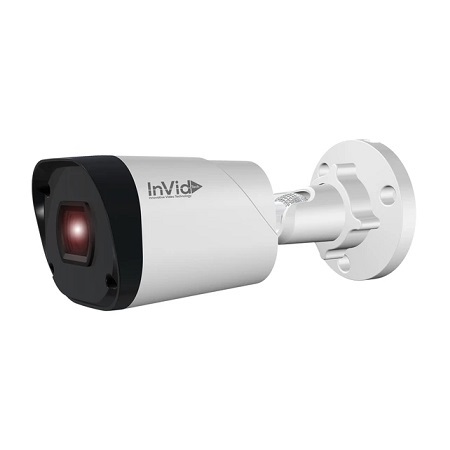 ELEV-P5BIR28LC InVid Tech 2.8mm 20FPS @ 5MP Outdoor IR Day/Night WDR Bullet IP Security Camera 12VDC/PoE