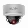 Show product details for ELEV-P5DRXIR28N InVid Tech 2.8mm 15FPS @ 5MP Outdoor IR Day/Night WDR Dome IP Security Camera 12VDC/PoE