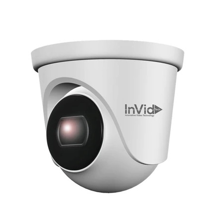 [DISCONTINUED] ELEV-P5TXIR28 InVid Tech 2.8mm 20FPS @ 5MP Outdoor IR Day/Night WDR Turret IP Security Camera 12VDC/PoE