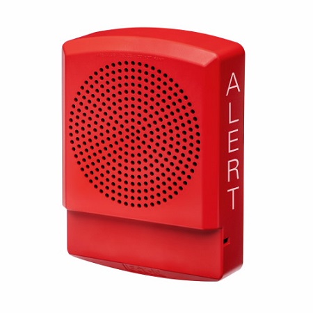 ELFHNR-AL Cooper Wheelock Eaton Eluxa Low Frequency Sounder, Wall, Red, ALERT, 24V Indoor