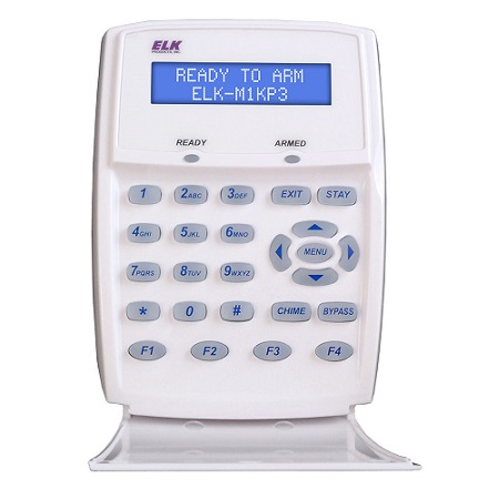 ELK-M1KP3 ELK LCD Keypad for M1 Family Cross Platform Controls