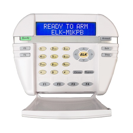 ELK-M1KPB ELK Blue LCD Keypad for the M1 Cross Platform Controls