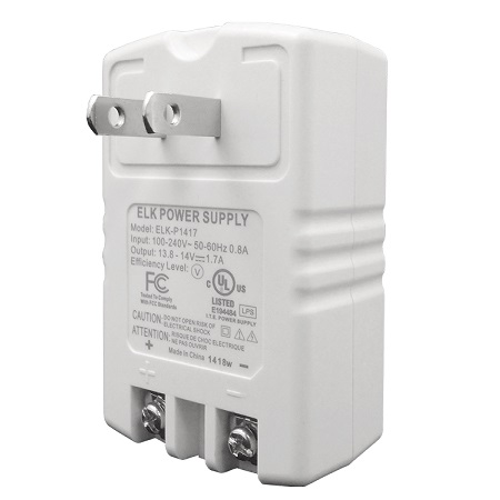ELK-P1417 ELK Plug-in Power Supply 14VDC @ 1.7A