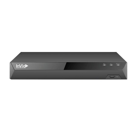 EN1A-8X8 InVid Tech 8 Channel NVR 80Mbps Max Throughput - No HDD