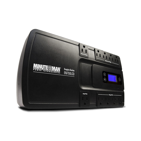 [DISCONTINUED] EN350 Minuteman 350 VA Stand-by UPS with 8 outlets
