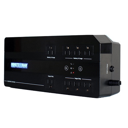 EN450G Minuteman Enspire-G Series 450VA/250W Simulated Sine Wave Standby UPS - Compact Desktop/Floor/Wall Mount