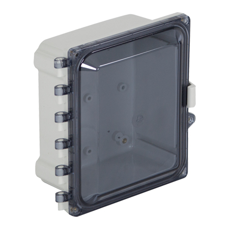 EP080605-T STI EnviroArmour Polycarbonate Enclosure - 8" H x 6" W x 5" D - Tinted - Non-Returnable