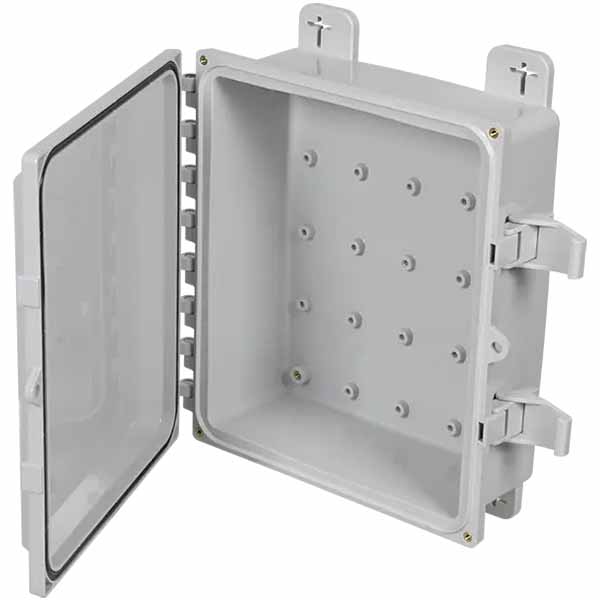 EP121004-O STI EnviroArmour Polycarbonate Enclosure - 12" H x 10" W x 4" D - Opaque - Non-Returnable