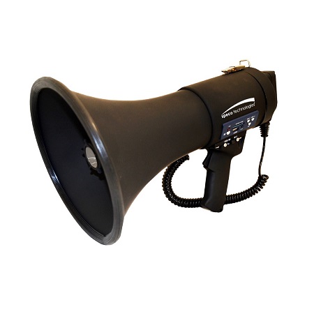 ER390UMB Speco Technologies 20 Watt Deluxe Megaphone with Siren - Matte Black