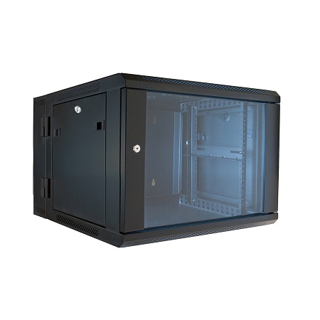 ERWEN-6E VMP 19" Hinged Wall Equipment Rack Enclosure 6U