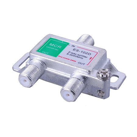 ES102DX Vanco 2-Way 3 GHz Digital Satellite Splitter